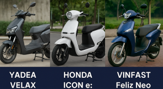 “Soi” công nghệ Yadea Velax - Đối thủ xứng tầm của ICON e: và Feliz Neo trong tầm giá dưới 30 triệu?